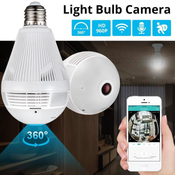 Bulb System 360 Degree IP Camera